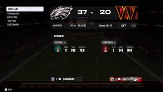 EXTREME🎮 WASHINGTON vs EAGLES🎮
