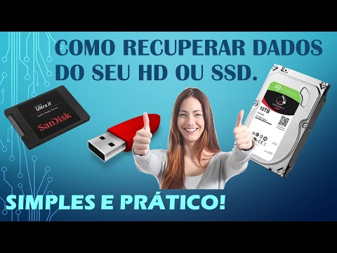 Como recuperar arquivos do HD externo ou interno?