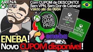 ENEBA! Novo CUPOM de DESCONTO de ABRIL! Aproveite Game Pass, Gift Card, DLC e JOGOS! | Arena Xbox
