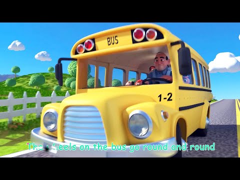 Wheels on the Bus | Fun Sing-Along Nursery Rhyme for Kids!