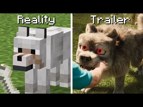 A Minecraft Movie : Trailer vs Reality