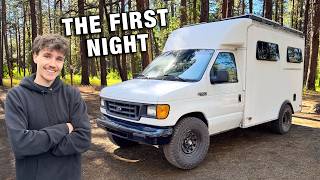 I Took My 25-Year-Old Box Van Camping for the First Time