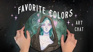 Why do I love my New favorite color? ✨ artist chat + paint