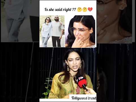 #sobhitadhulipala #says #right #or#not #do#comment #new #shortvideo