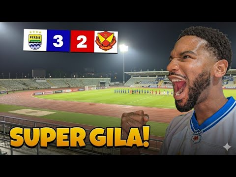 SECURITY ATTACKS PERSIB FANS! CRAZIEST LAST-MINUTE WIN vs Selangor FC! 😱 | REMONTADA SCENES!