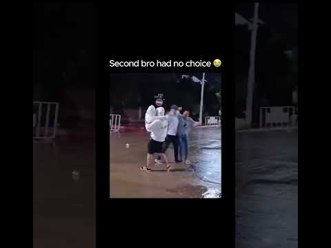 Second bro had no choice 😭
