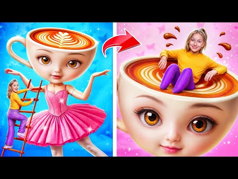 BALLERINA CAPPUCHINA Got a GLOW UP! We built popular Italian Brainrot at Home!