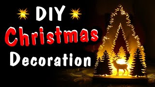 Christmas Decoration - Woodworking - DIY