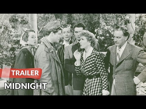 Midnight 1939 Trailer HD | Claudette Colbert | Don Ameche | John Barrymore