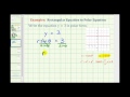 Polar and Rectangular Coordinate Relationships