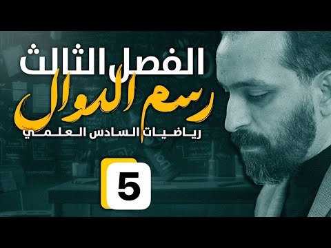 الفصل الثالث - رسم الدوال -السادس العلمي المحاضرة 38