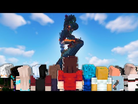 METÍ 100 JUGADORES en un PARKOUR de MINECRAFT