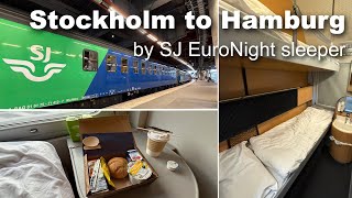 Stockholm to Hamburg by SJ sleeper train