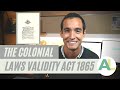 Colonial Laws Validity Act Overview