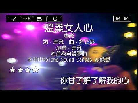 溫柔女人心-唐飛(Karaoke伴奏)