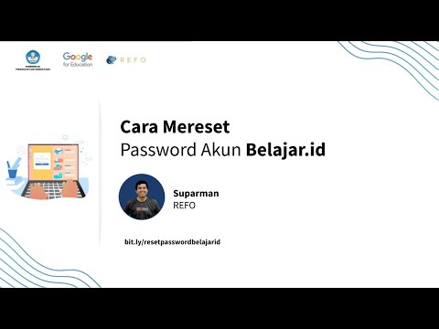 Cara Mengatur Password di Akun belajar.id