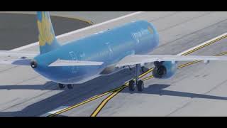 Vietnam airlines overrun recreated in infinite flight