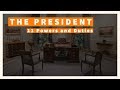 Powers and Duties of the U.S. President