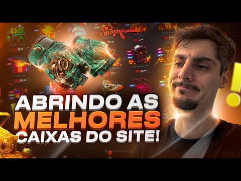 DESCOBRINDO E ABRINDO AS CAIXAS MAIS INSANAS DO BLOODYCASE