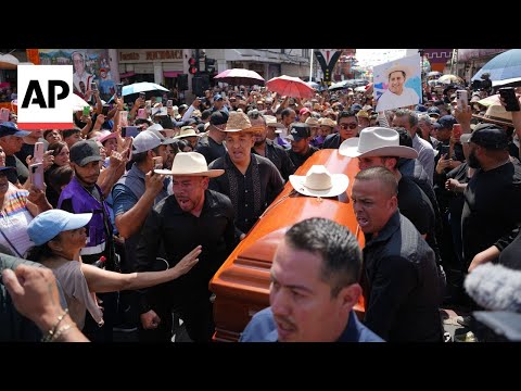 YouTube video thumbnail: Mexican Mayor Fatally Shot During Day of the Dead Festivities