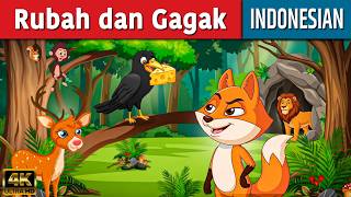 Rubah Dan Gagak - Dongeng Bahasa Indonesia | Dongeng Sebelum Tidur | Cerita dongeng | Kartun Hewan
