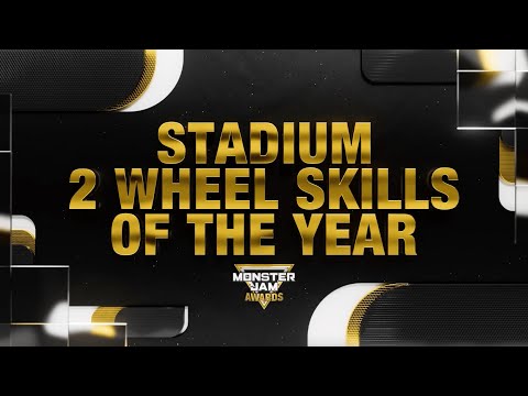 Stadium 2-Wheel Skills Nominees | 2025 Monster Jam Awards