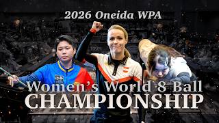 Tzu-Chien Wei vs Chihiro Kawahara | Table 2 Final 8 | Oneida WPA Womens 8 Ball Worlds