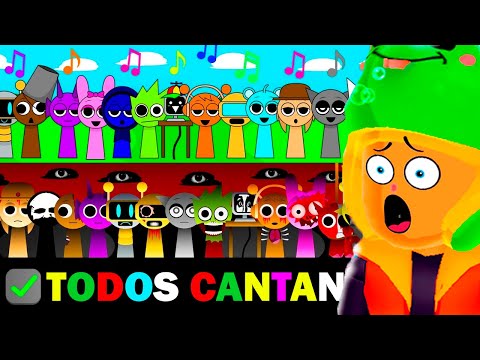 ¡INCREDIBOX SPRUNKI pero TODOS LOS PERSONAJES CANTAN! (MOD SECRETO) 🐸 SIMBA