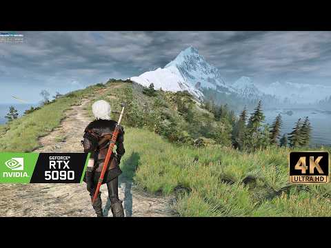 [4K120] The Witcher 3: Playing Ciri in NEXT GEN ultra modded -  RPL MOD - RTX 5090 RAYTRACING