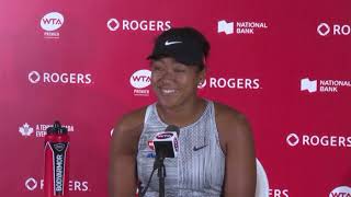 Naomi Osaka | Press Conference | 2019 Rogers Cup Toronto Quarterfinal Loss to Serena Williams