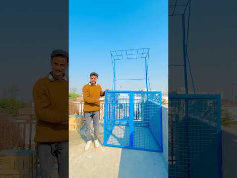 Finally Kabutaron Ka Loft Ban Gaya 🥰 #shorts #ytshorts #pigeonloft #pets #kabootar