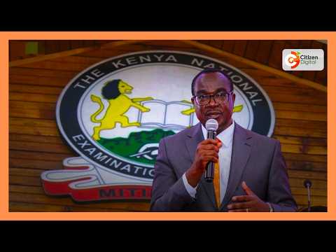 YouTube video thumbnail: Education CS Warns Principals Against Withholding 2026 KCSE Registration Over Unpaid Fees