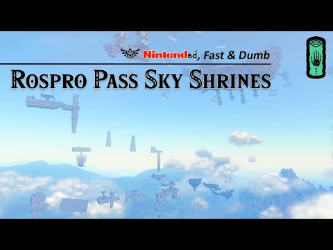 ALL Rospro Pass Sky Shrines, Nintended, Fast, & Dumb Ways Zelda Tears of The Kingdom | Totk