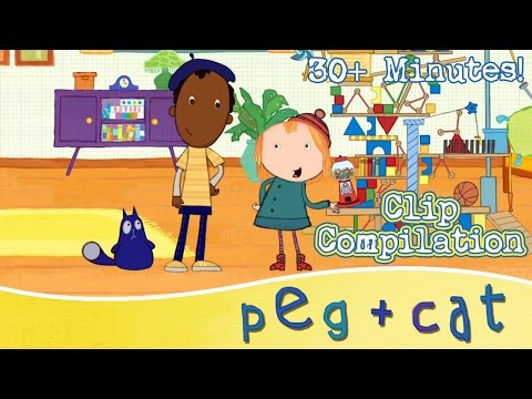 Peg + Cat – Learning Math for Kids (30+ Minutes)