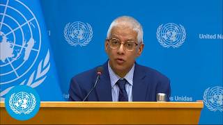 YouTube video thumbnail: Gaza, Peacekeeping & Other Topics - Daily Press Briefing