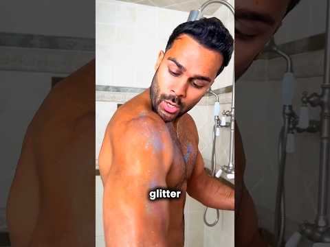 Ele Ficou CHEIO de Glitter! #curiosidades #incrivel #engraçado