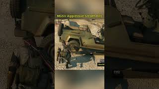 MGS 5 Aggressive Stealth Kills #mgs5 #shorts