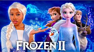 I Dressed Up As Elsa To Watch FROZEN 2 For The First Time And Now I Have Powers ❄️ (Movie Reaction)