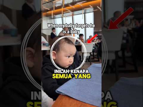 Dia Terjebak di Tubuh Bayinya‼️🤣