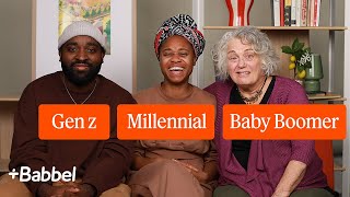 Gen Z vs. Millennial vs. Baby Boomer Slang