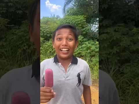 Ngejek temen makan es krim#funny #comedy