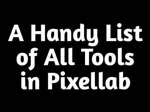 A Handy List of All Tools in Adobe Photoshop with Tutorials || pbu tech