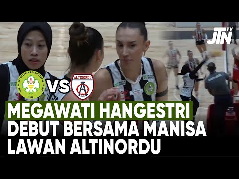 Bikin Bangga Debut Megawati Hangestri Bersama Manisa Saat Lawan Altinordu Set 1