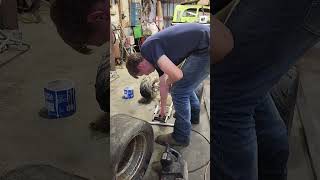 That might be hot #harborfreighttools #minibike #pitbike #dadhumor