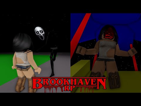 SI TU LE CROISES, IL TE DÉVORE LE VISAGE SUR BROOKHAVEN 🏡 RP ! Roblox horror movie