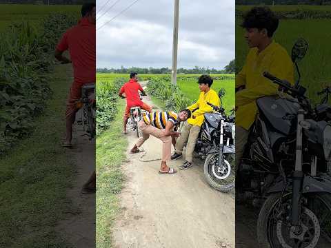 sitting in top of  the bike