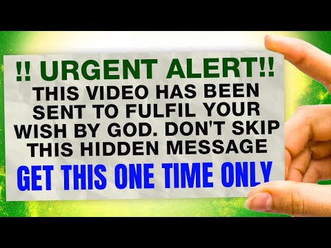 🔴"URGENT: God Sent This Video Just for YOU – Don’t Miss Your One-Time Blessing!" | God's Message |