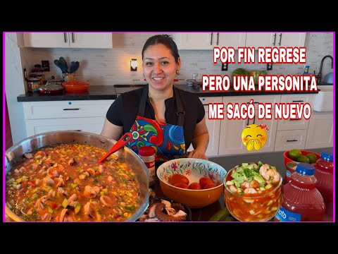 ‘’REGRESÉ’’ PERO NO PUDE TERMINAR ESTE RICO 😋 COCTEL DE CAMARON 😋