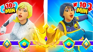 Fortnite Arena Race! (Loser Rubs Peanut Butter On Face)