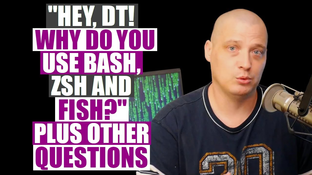Hey, DT! How Do I Learn The Terminal?- (And Other Questions Answered) DistroTube